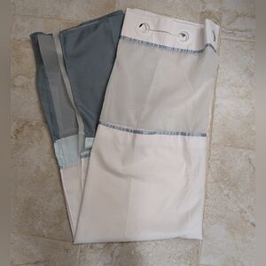 NWOT Hookless Shower Curtain W/ Snap In Liner 71"x74"